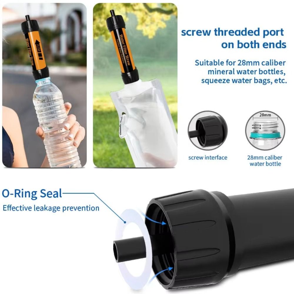 Mini Paille Filtrante Purifica - Water Purification Straw avis et prix