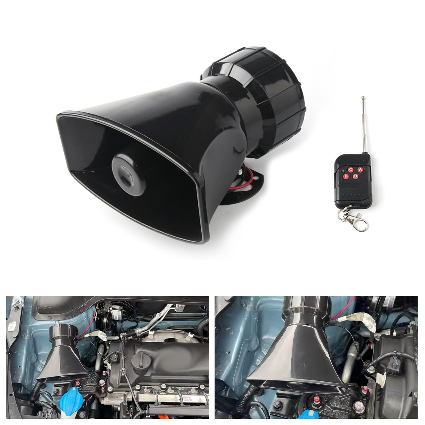 Haut-parleur 12V 130dB, sirène - Emergency Whistle Loud avis et prix