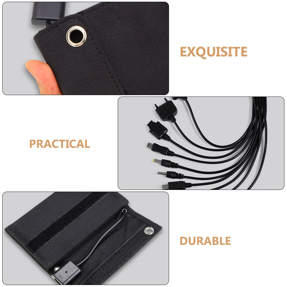 1 ensemble de chargeur solaire - Solar Emergency Charger avis et prix