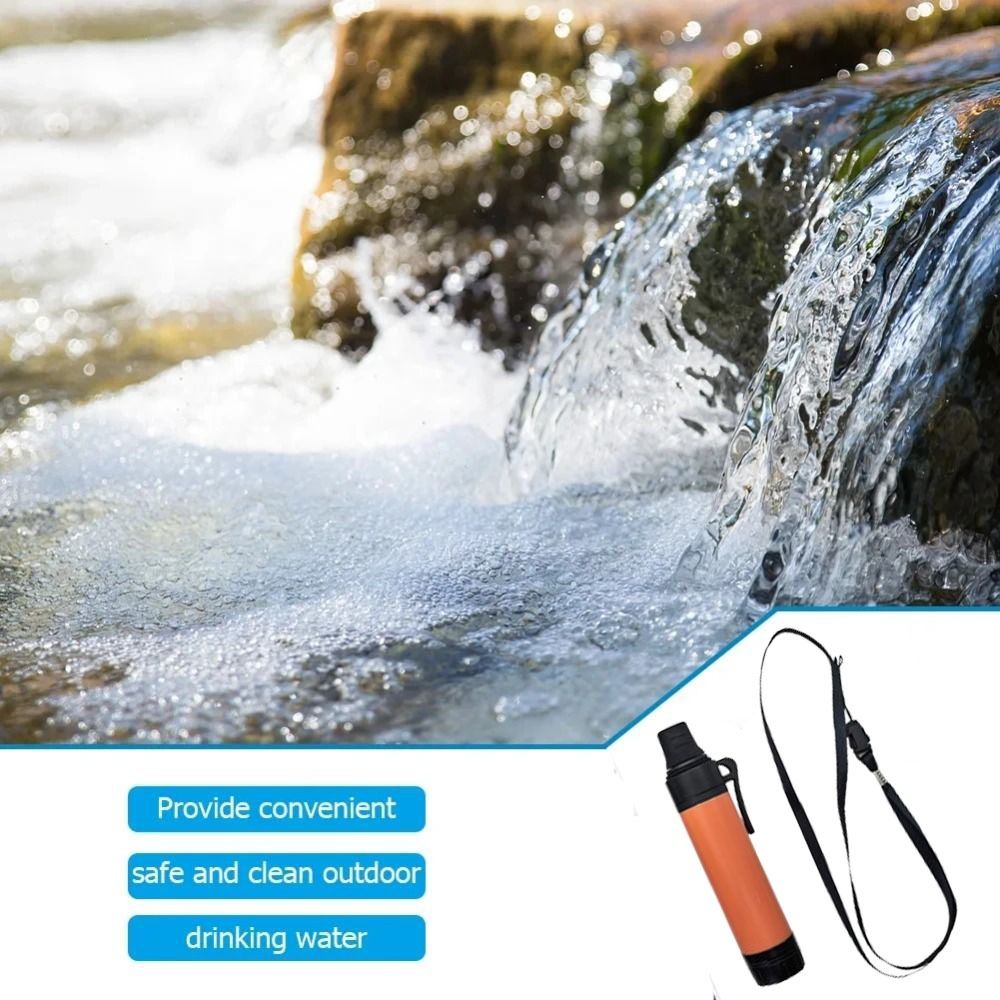 Mini paille filtrante à eau, p - Water Purification Straw avis et prix